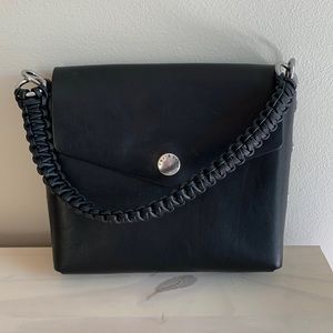 RAG & BONE Black Leather Atlast HandBag | 2M328